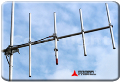 Sistemi FM 87-108MHz Antenna Yagi Direttiva Direzionale 4 Elementi Protel